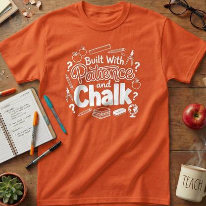 Built With Patience & Chalk Tee Ver II