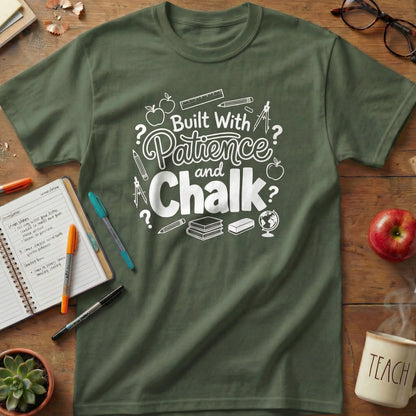 Built With Patience & Chalk Tee Ver II