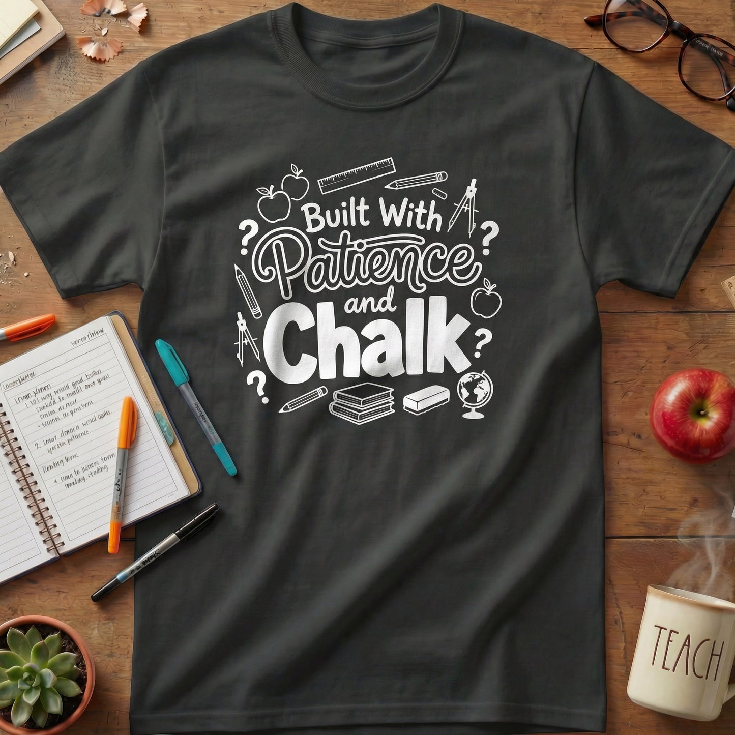 Built With Patience & Chalk Tee Ver II