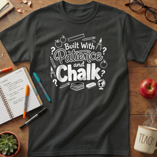 Built With Patience & Chalk Tee Ver II