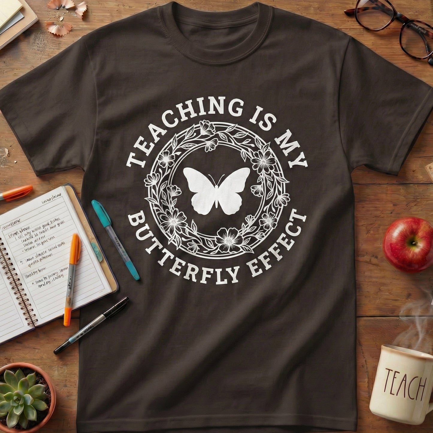 Butterfly Effect Teacher Tee