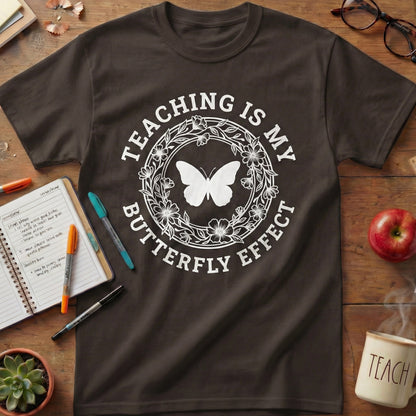 Butterfly Effect Teacher Tee