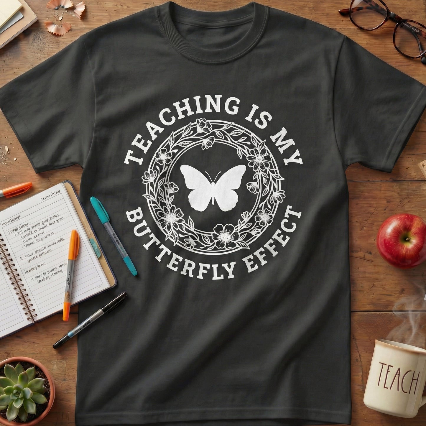 Butterfly Effect Teacher Tee