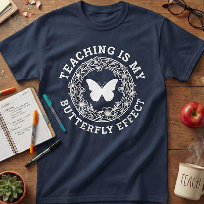 Butterfly Effect Teacher Tee