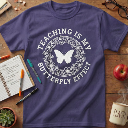 Butterfly Effect Teacher Tee