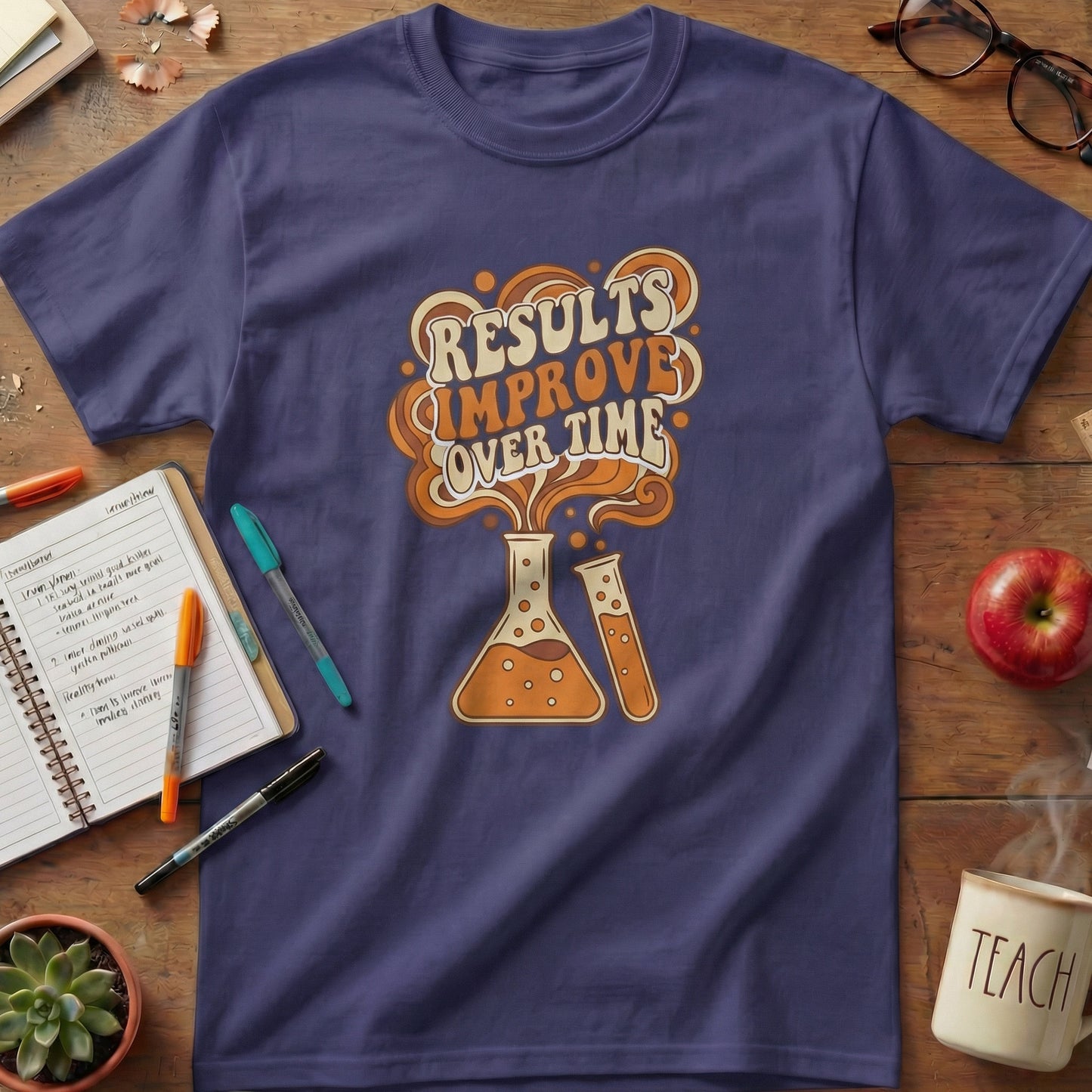 Results Improve Over Time Tee