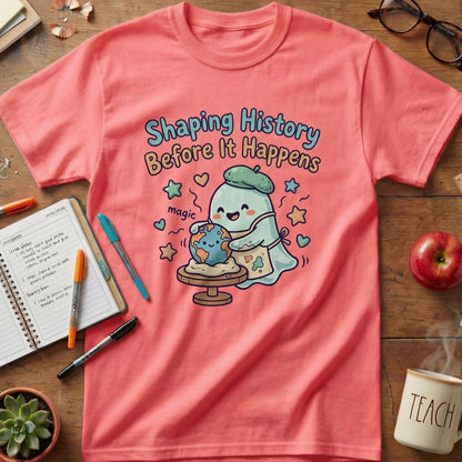 Shaping History Teacher Tee