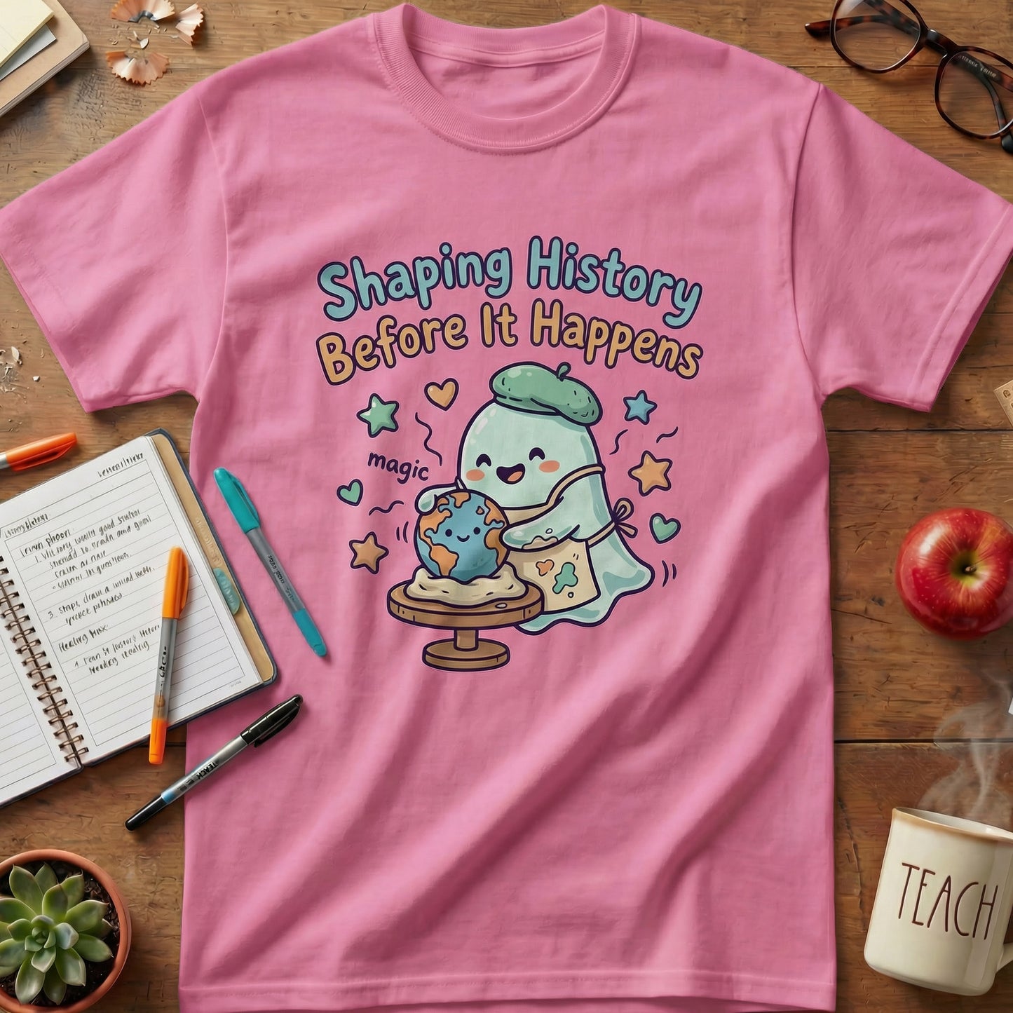 Shaping History Teacher Tee