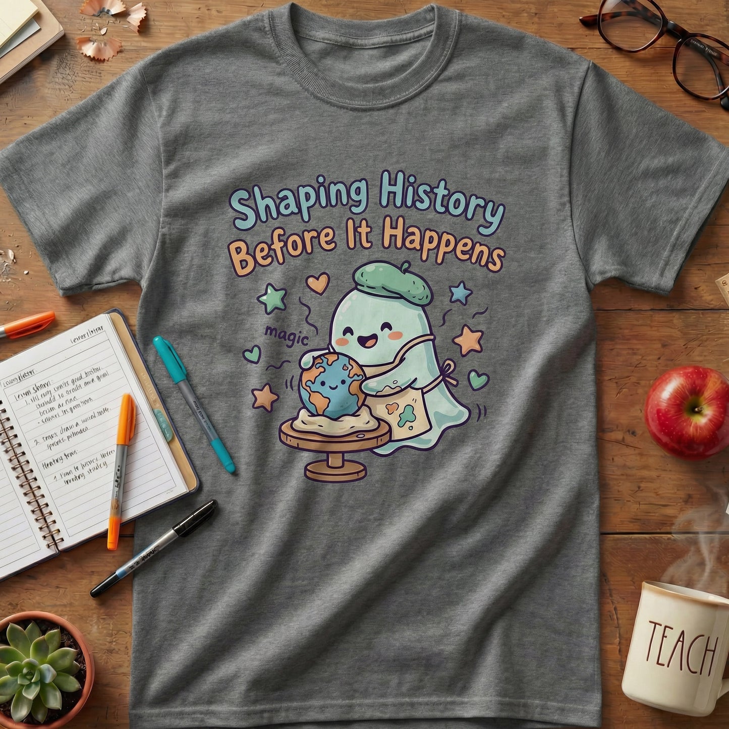 Shaping History Teacher Tee