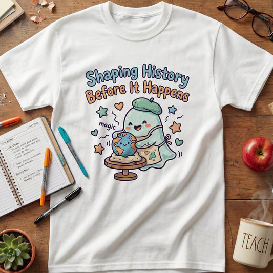 Shaping History Teacher Tee