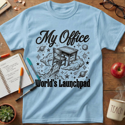 Worlds Launchpad Teacher Tee