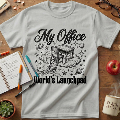 Worlds Launchpad Teacher Tee