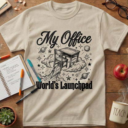 Worlds Launchpad Teacher Tee