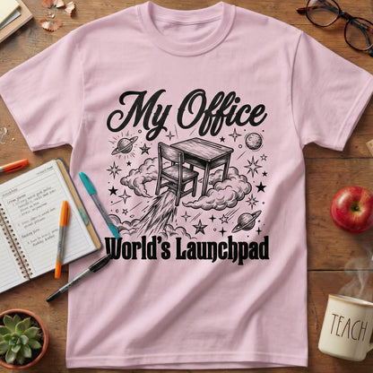 Worlds Launchpad Teacher Tee