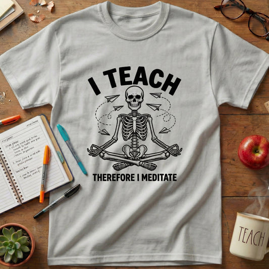 I Teach Therefore I Meditate Tee