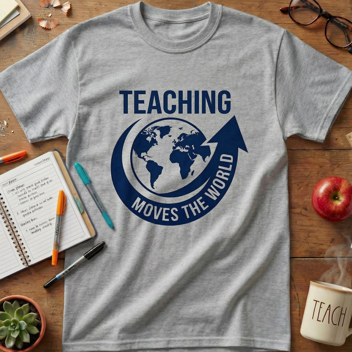 Teaching Moves The World Tee
