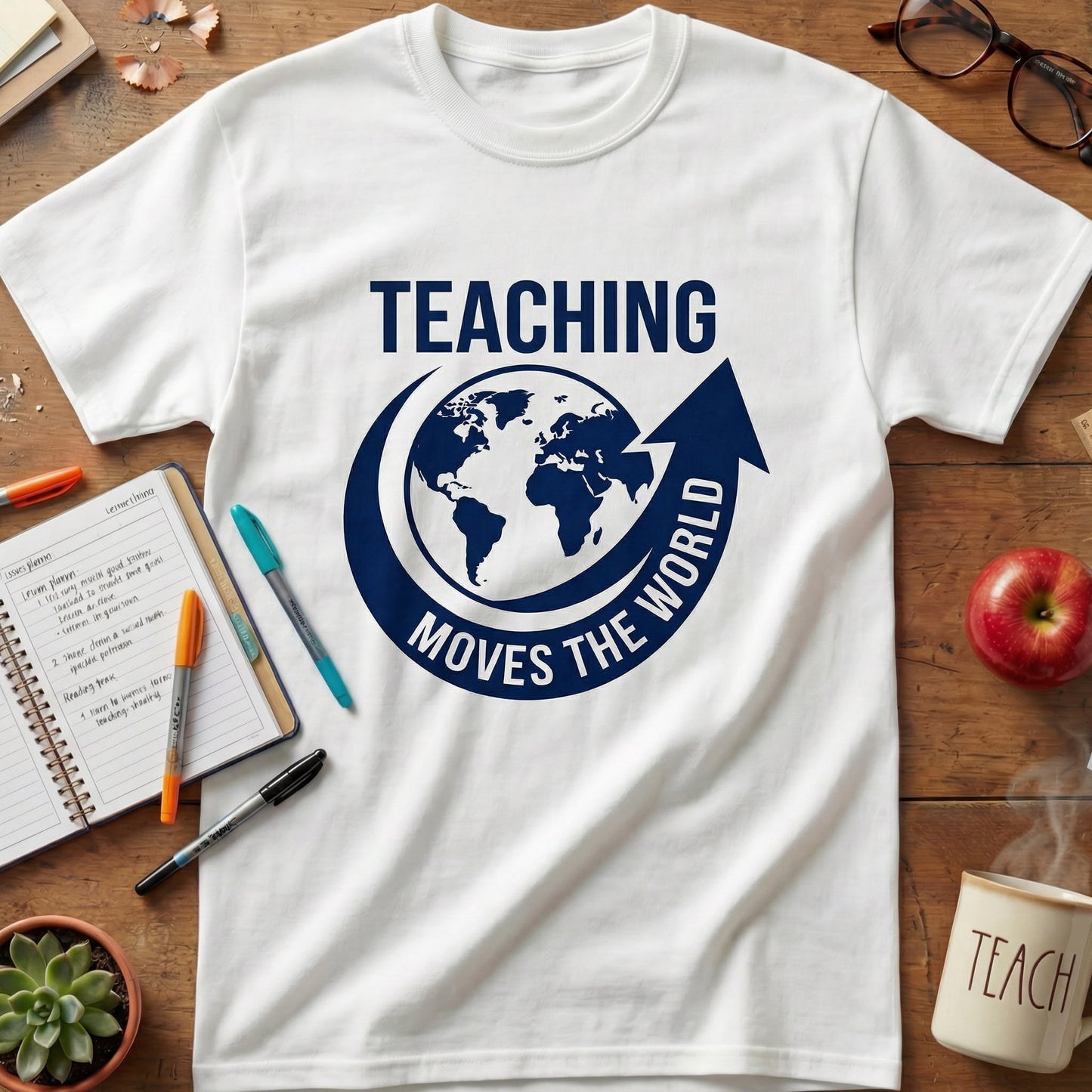 Teaching Moves The World Tee