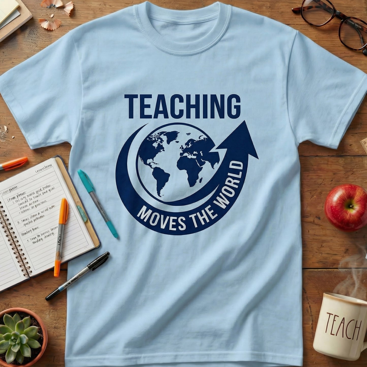 Teaching Moves The World Tee