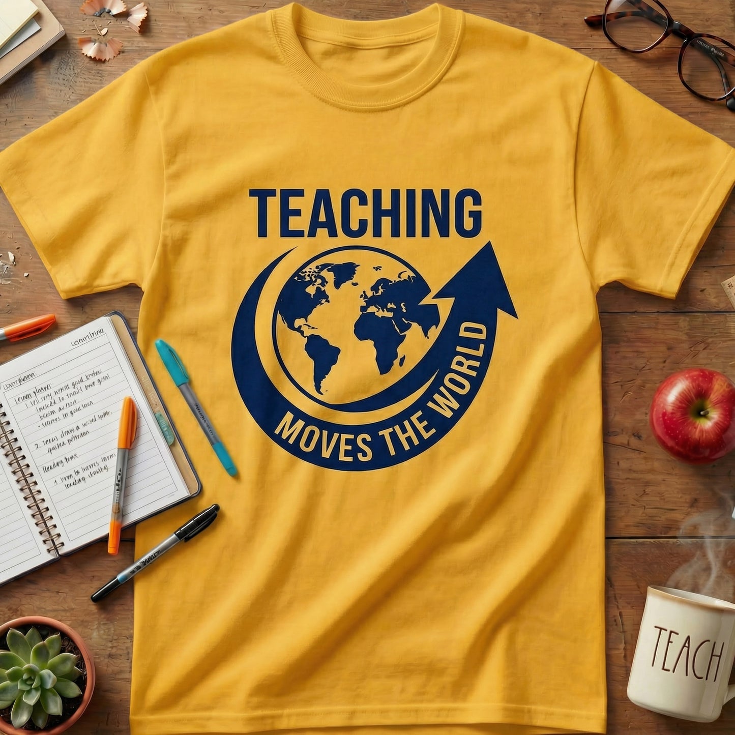 Teaching Moves The World Tee