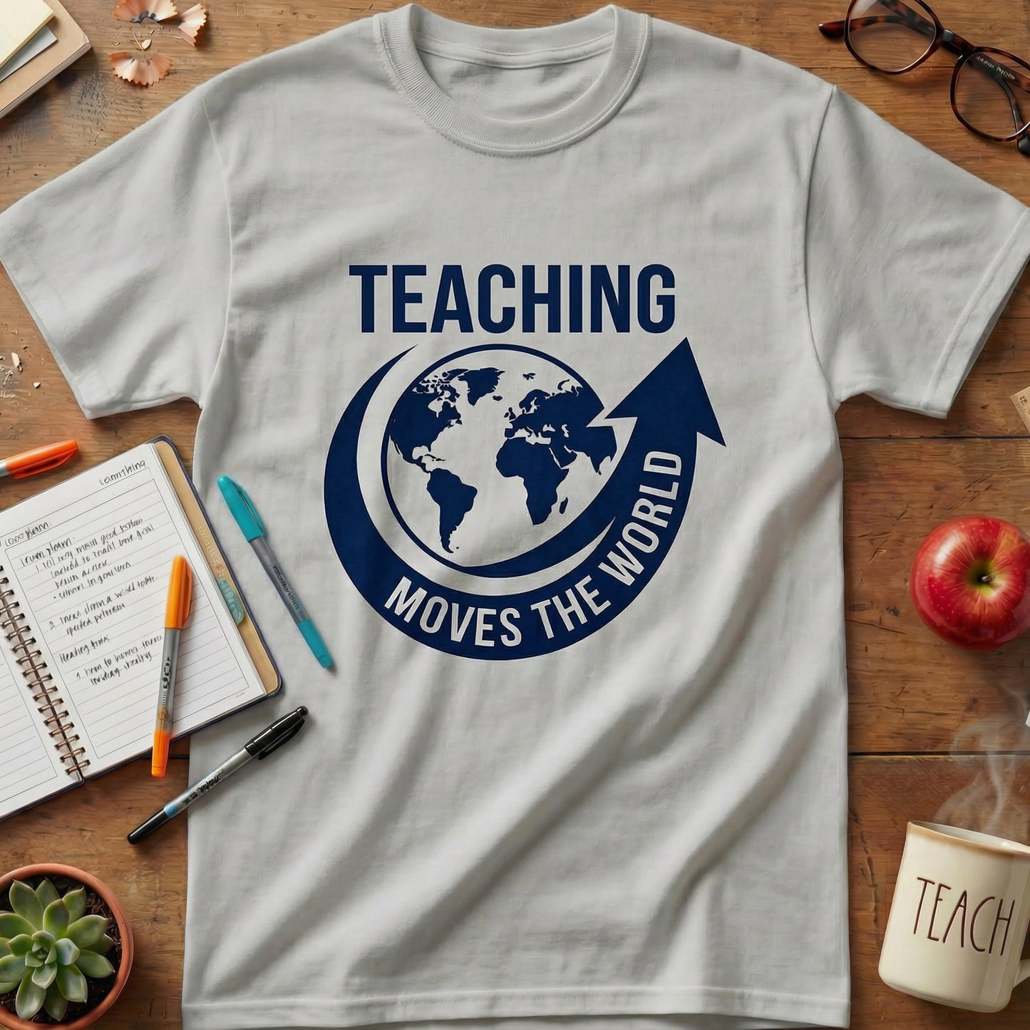 Teaching Moves The World Tee