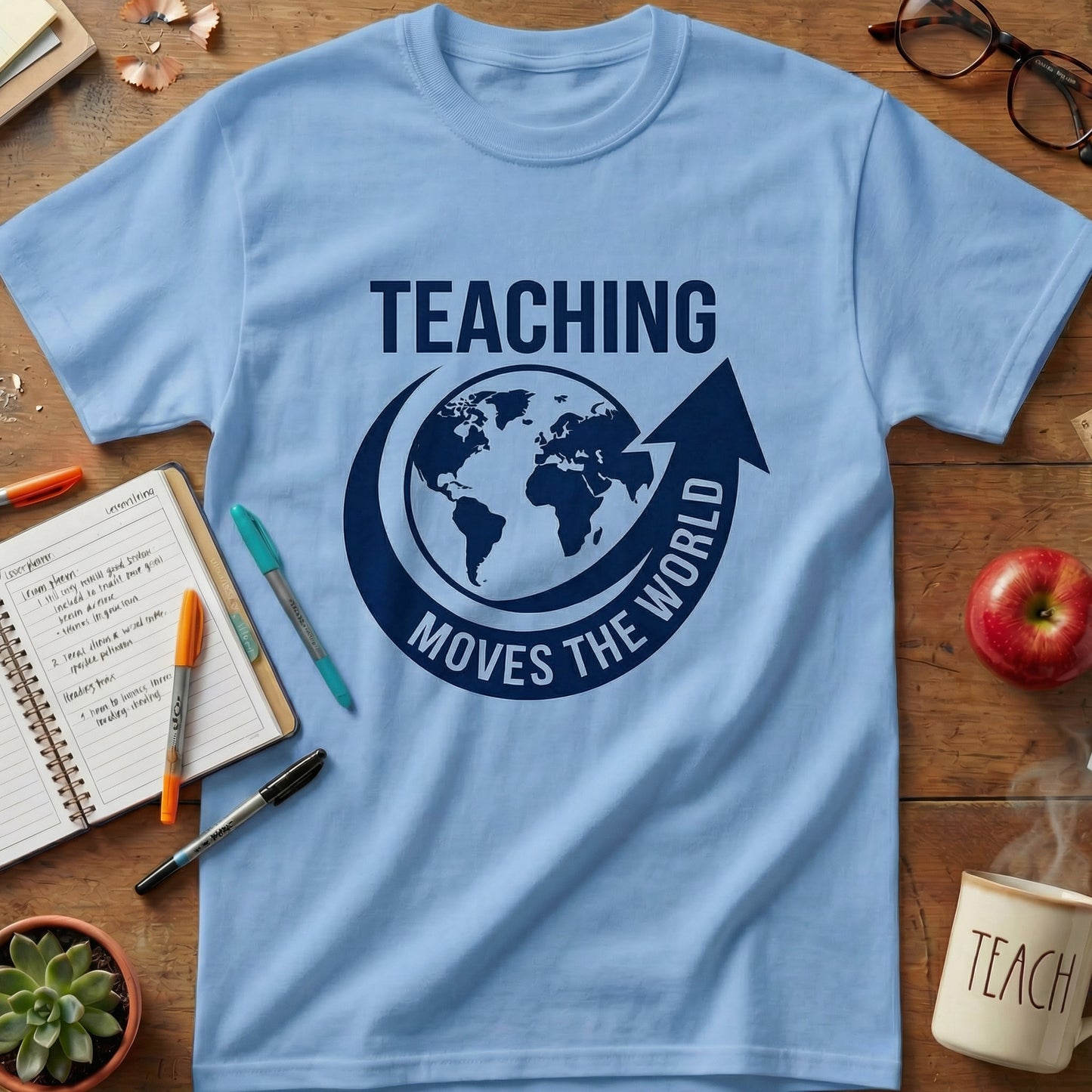 Teaching Moves The World Tee