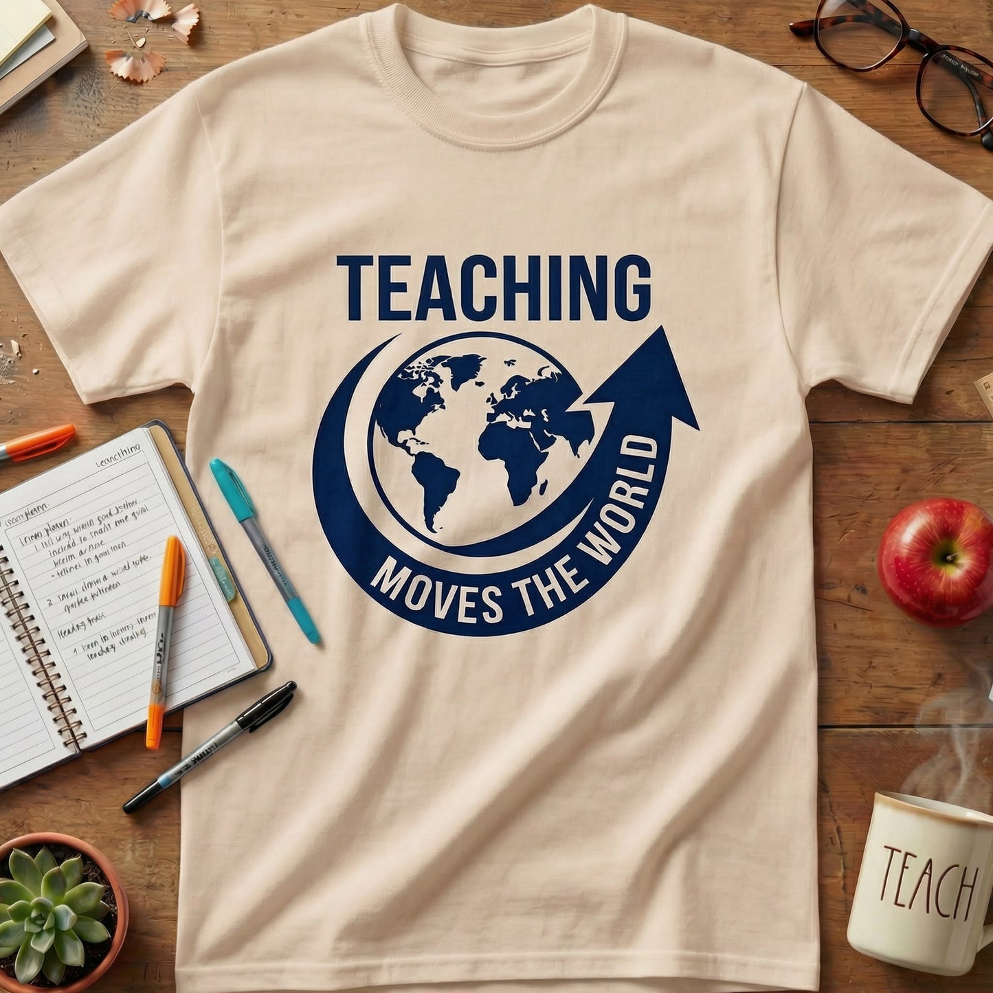 Teaching Moves The World Tee
