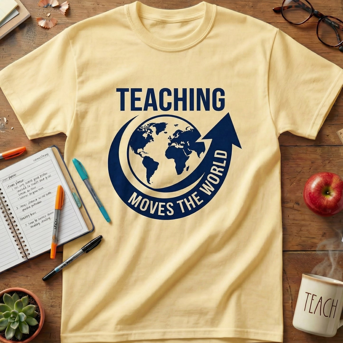 Teaching Moves The World Tee