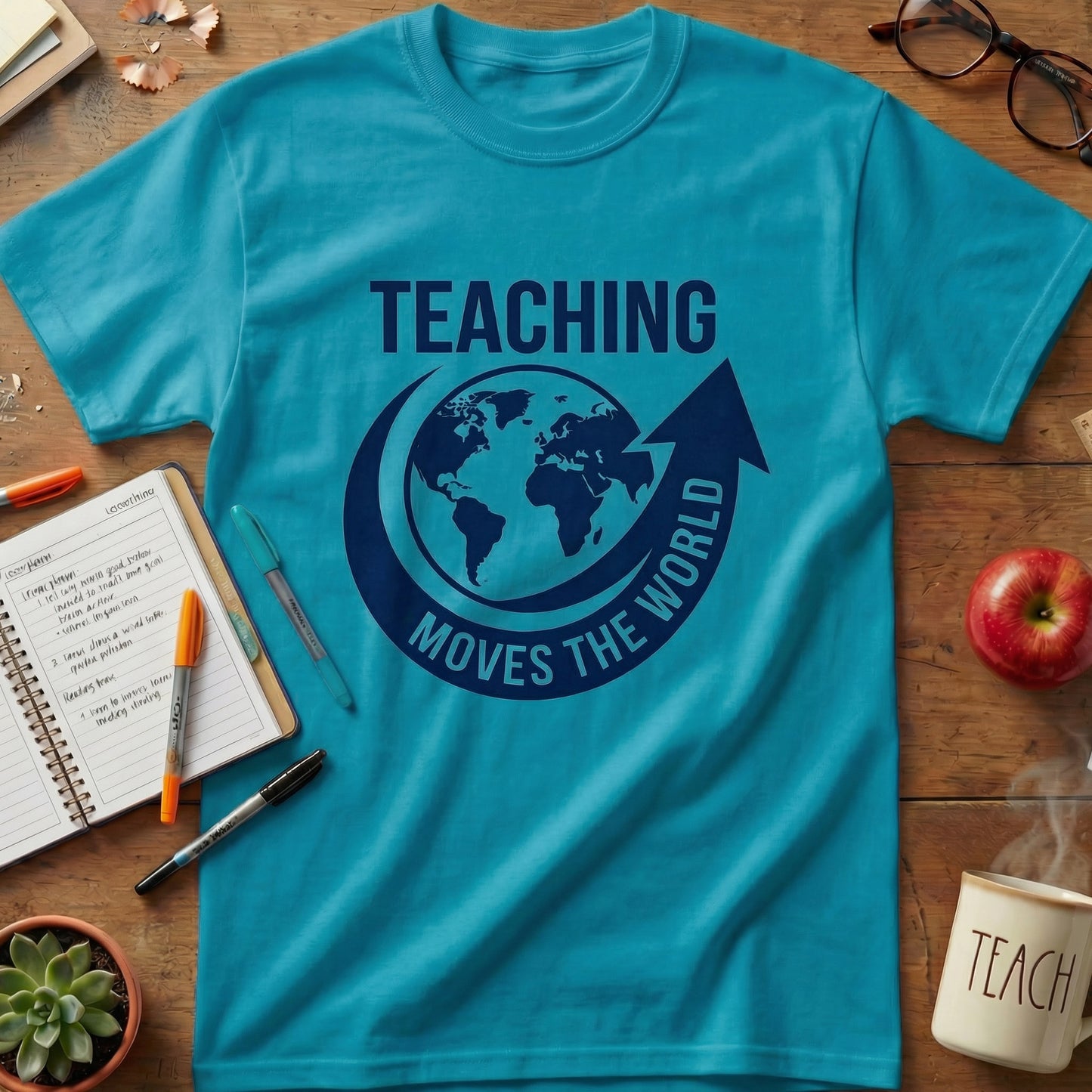 Teaching Moves The World Tee