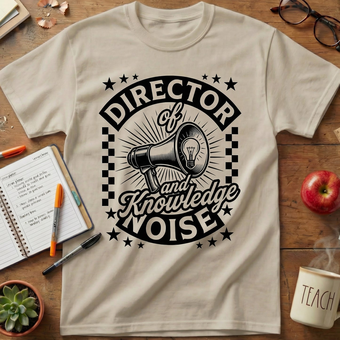 Director of Knowledge and Noise Tee