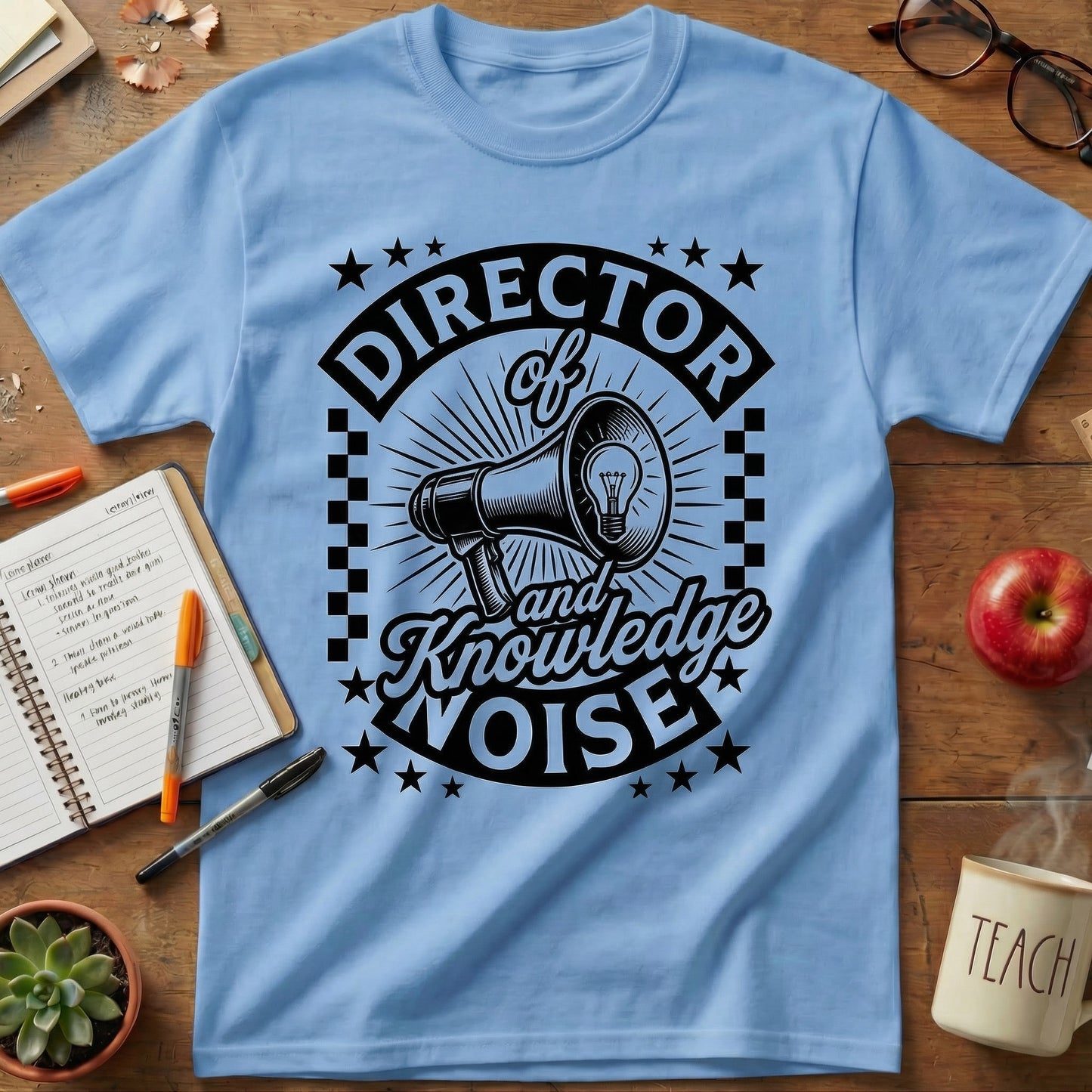 Director of Knowledge and Noise Tee