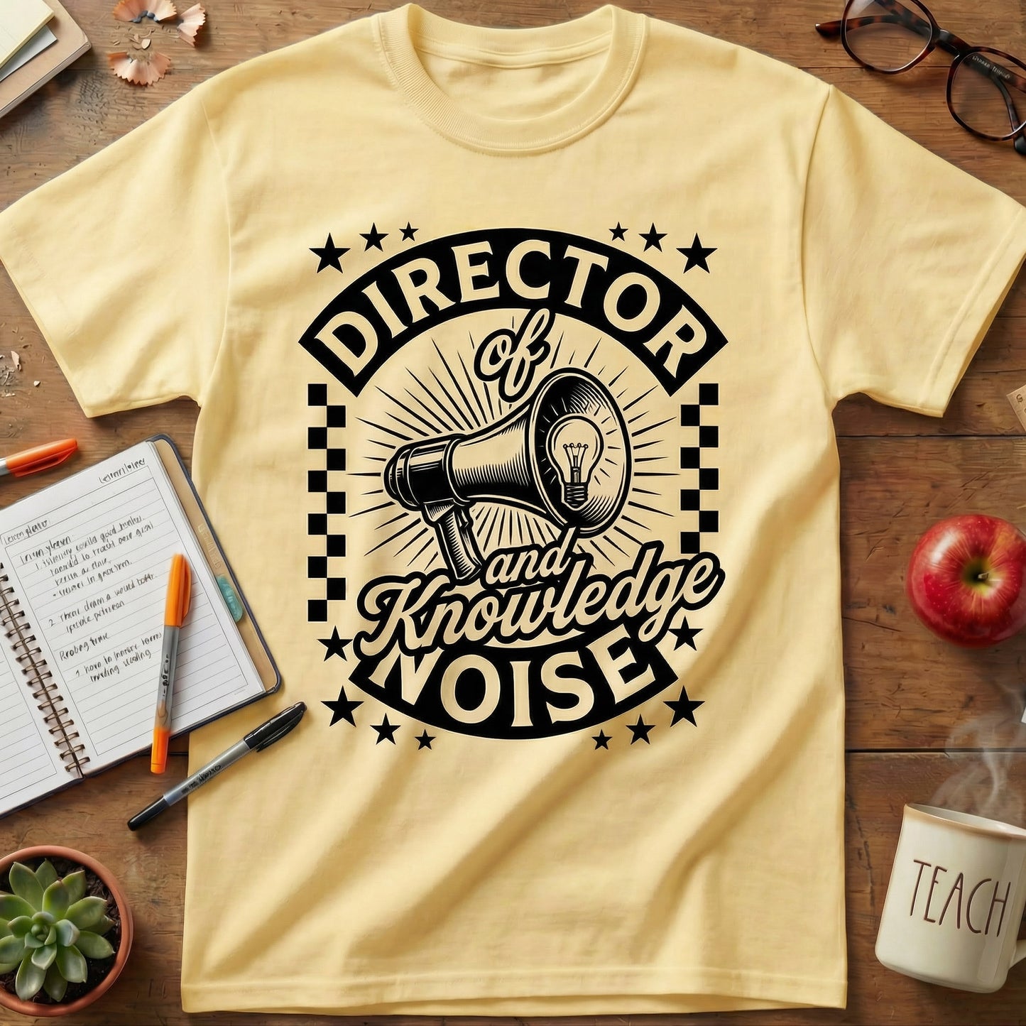 Director of Knowledge and Noise Tee