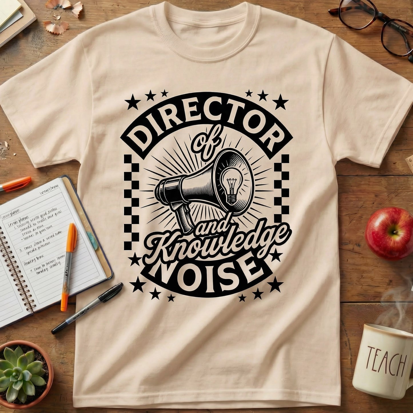Director of Knowledge and Noise Tee
