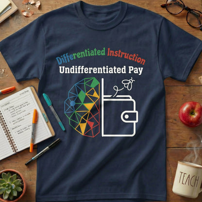 Undifferentiated Pay Teacher Tee