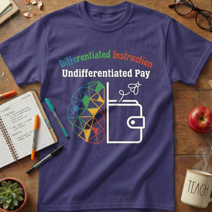 Undifferentiated Pay Teacher Tee