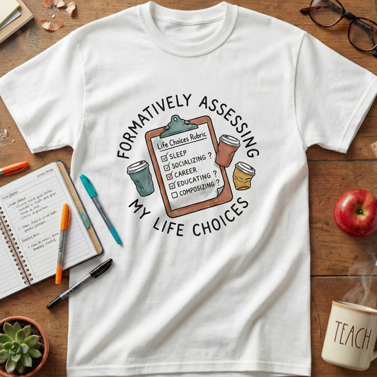 Formatively Assessing My Life Choices Tee