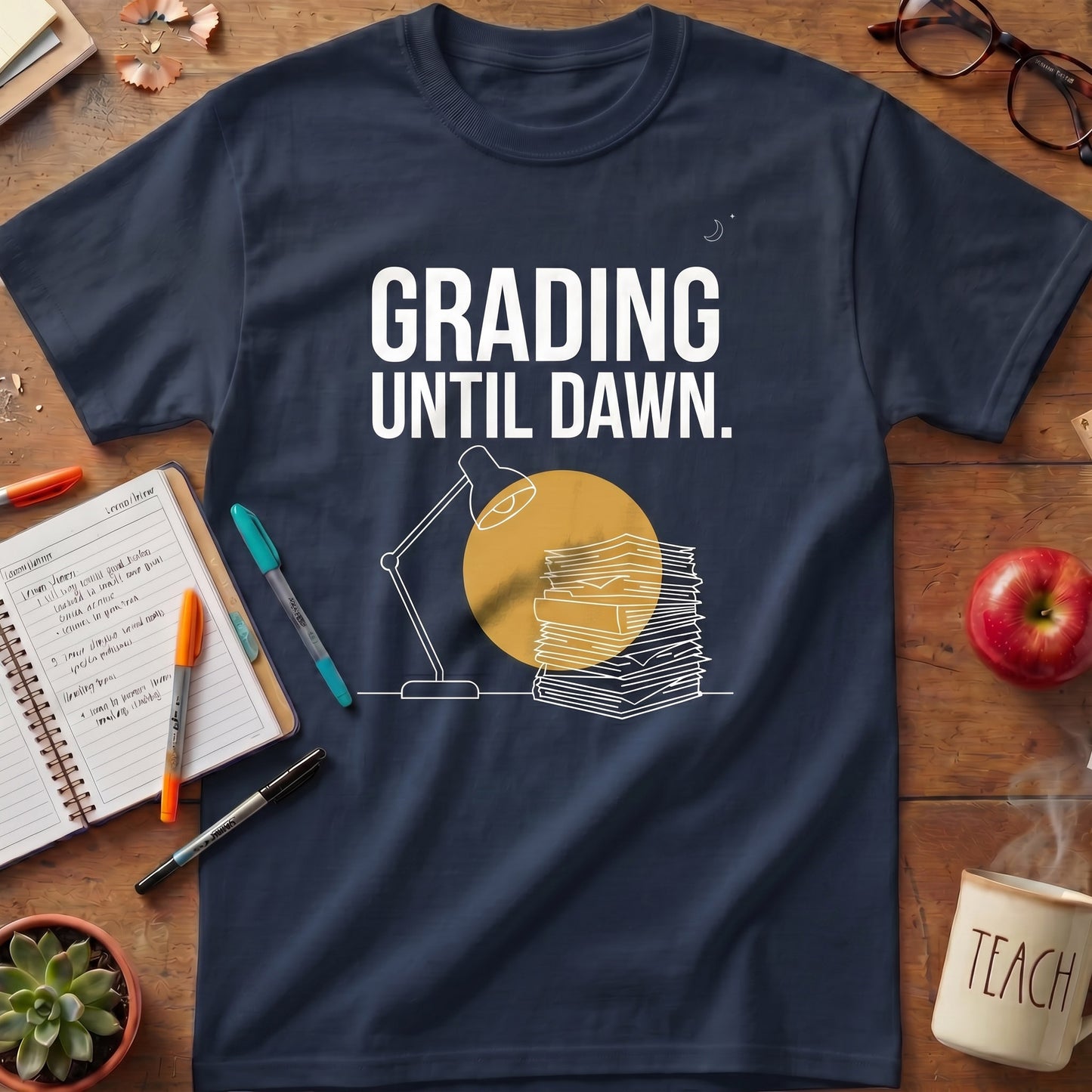 Grading Until Dawn Teacher Tee Ver. 2