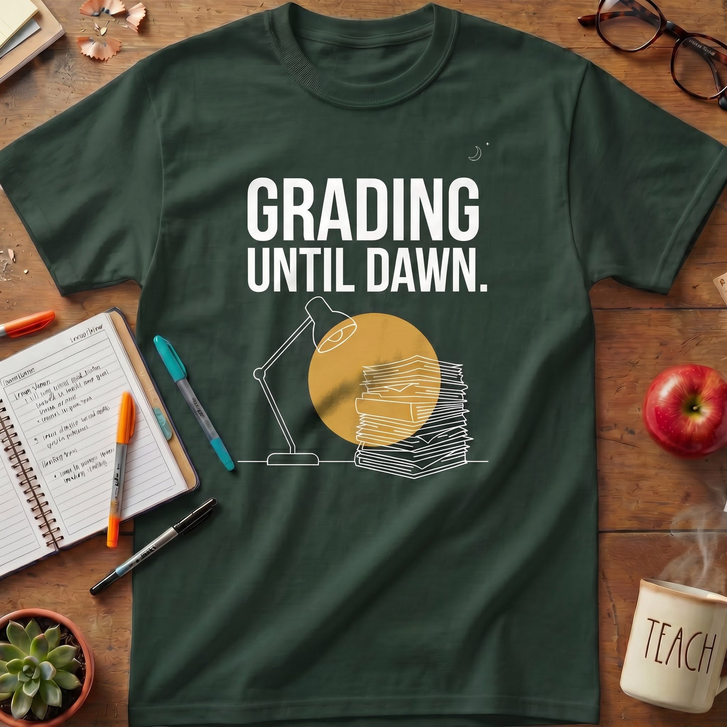 Grading Until Dawn Teacher Tee Ver. 2