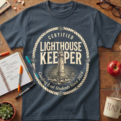Certified Lighthouse Keeper Teacher Tee