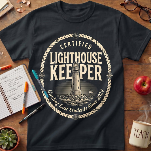 Certified Lighthouse Keeper Teacher Tee