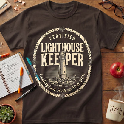 Certified Lighthouse Keeper Teacher Tee
