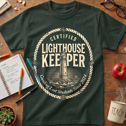 Certified Lighthouse Keeper Teacher Tee