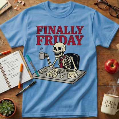 Finally Friday Teacher Tee