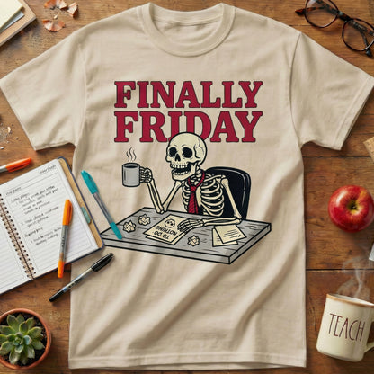 Finally Friday Teacher Tee