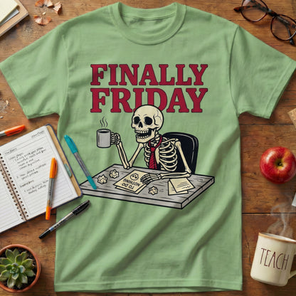 Finally Friday Teacher Tee
