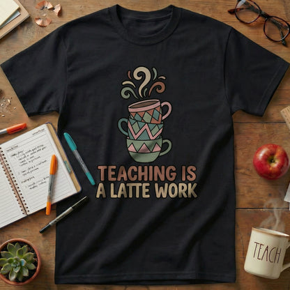 Teaching Is a Latte Work Tee