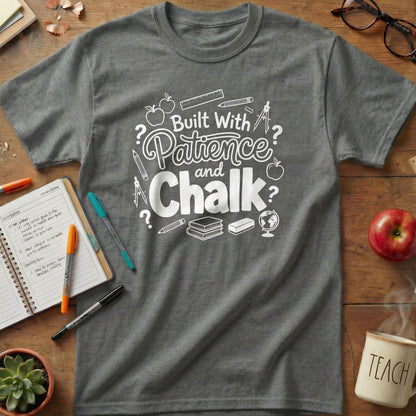 Built With Patience & Chalk Tee Ver II