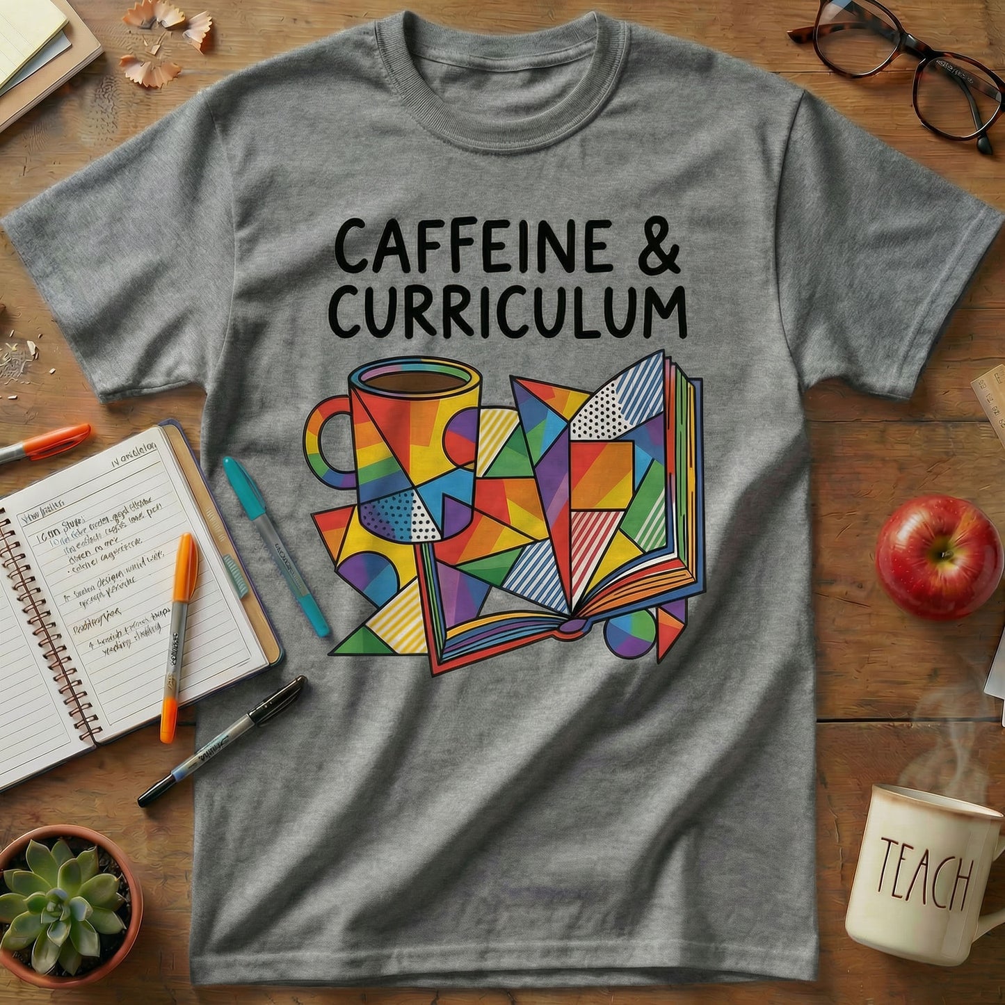 Caffeine & Curriculum Tee