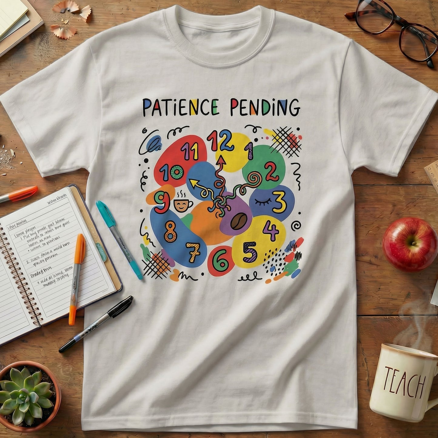Patience Pending Math Teacher Tee