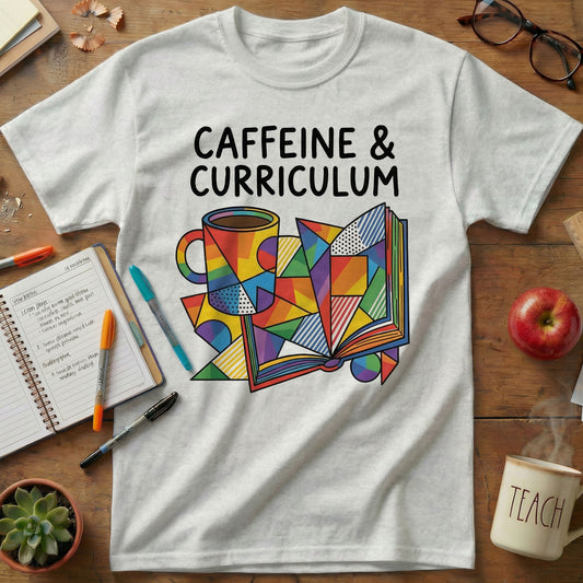 Caffeine & Curriculum Tee