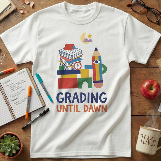 Grading Until Dawn Teacher Tee